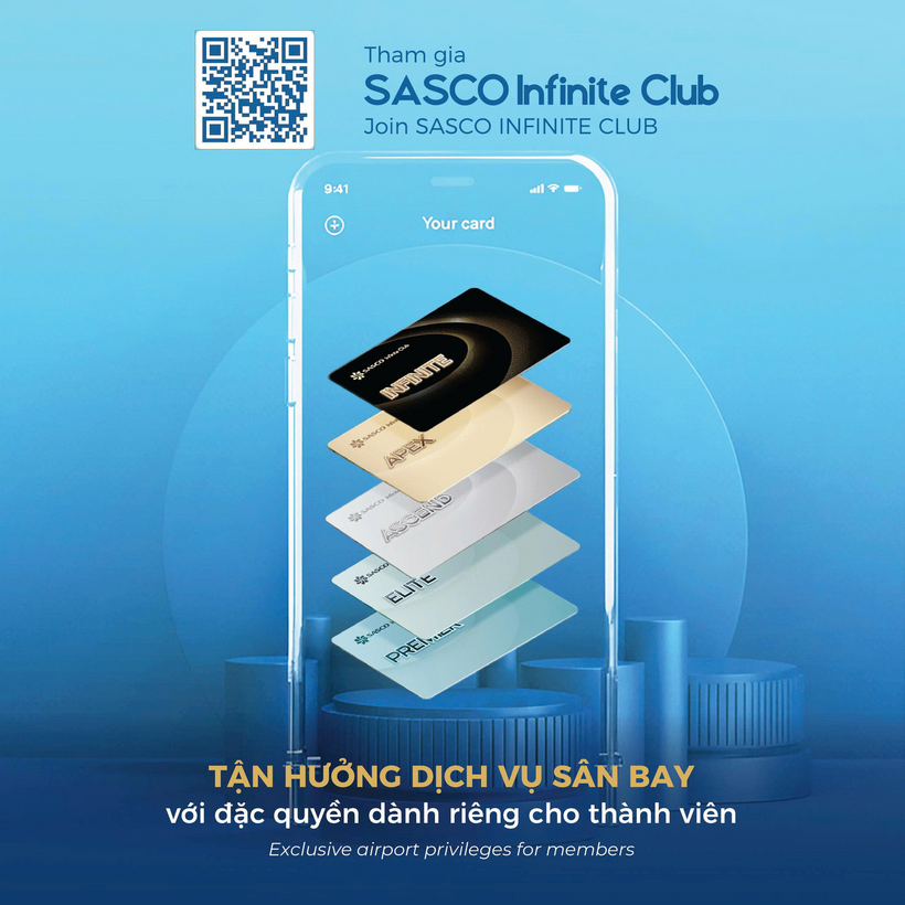 Trải nghiệm dịch vụ trọn vẹn tại Tân Sơn Nhất cùng SASCO Infinite Club - 6