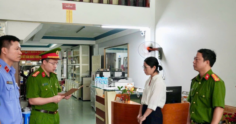 Công an tỉnh Phú Thọ khởi tố vụ án về xâm phạm quyền tác giả đối với phần mềm máy tính.