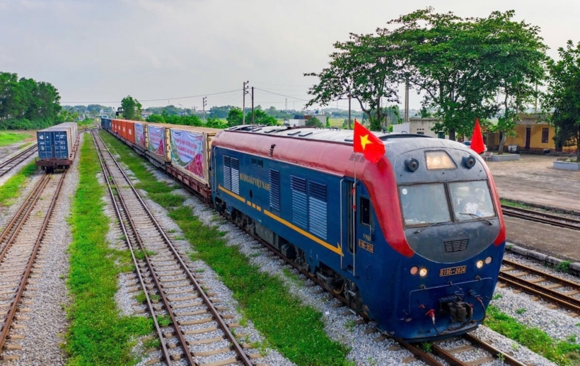 Một số hạng mục đầu tiên của dự án đường sắt Lào Cai - Hà Nội - Hải Phòng đã được khởi công từ cuối năm 2025. Ảnh: P.Nhung.