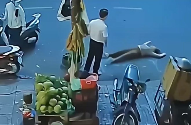 Hình ảnh ghi lại sự việc. Ảnh: Vietnamnet
