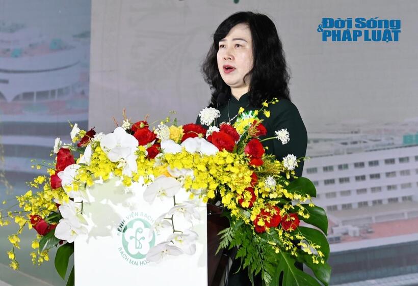 Bộ trưởng Bộ Y tế Đào Hồng Lan.