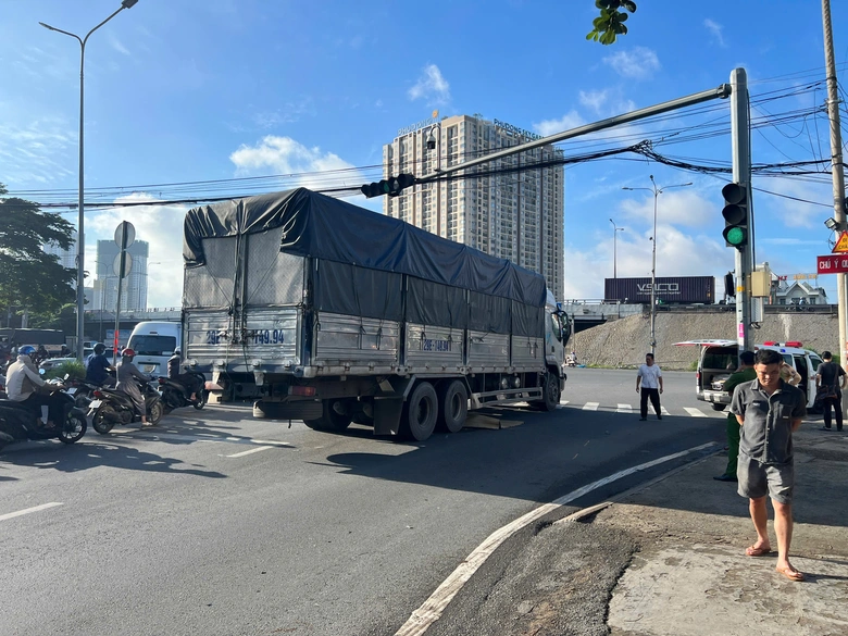 Hiện trường vụ tai nạn. Ảnh: Báo Xây dựng.