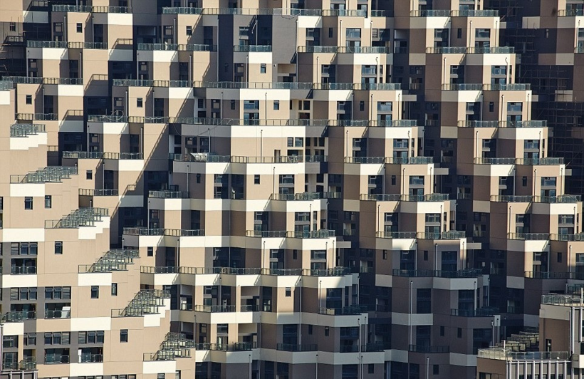 Thiết kế độc đáo giúp cư dân có không gian sinh hoạt thoáng đãng. Ảnh: Masters’ Architectural Office