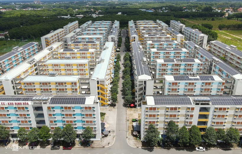 Khu nhà ở xã hội Định Hòa thuộc phường Chánh Hiệp, TP HCM. Ảnh:&nbsp;Quỳnh Trần