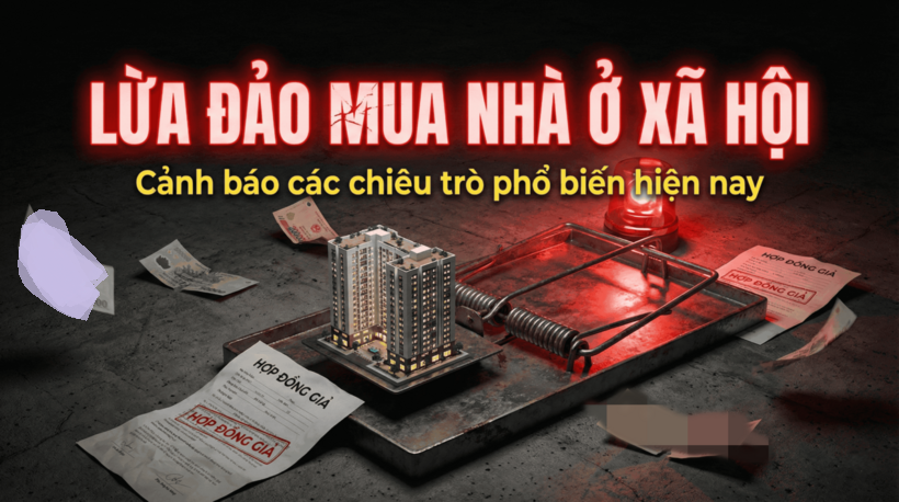 Công an tỉnh Hưng Yên cảnh báo chiêu trò lừa đảo qua nhu cầu mua nhà ở xã hội. Ảnh minh họa