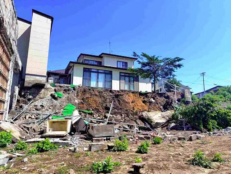 Tỉnh Aomori của Nhật Bản vừa hứng động đất. (Ảnh:Yomiuri Shimbun)