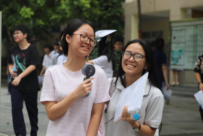 Thí sinh thi vào lớp 10 ở Hà Nội năm học 2026-2027. Ảnh: Lê Liên.