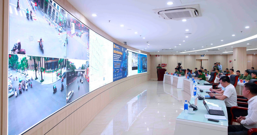 Công an TP Hà Nội nâng tổng số camera AI trên địa bàn lên 5.000 chiếc.