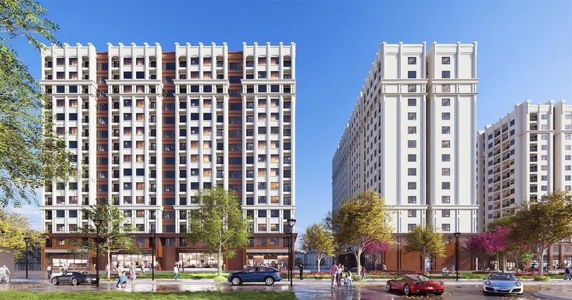 Phối cảnh Dự án nhà ở xã hội thuộc Dự án Khu nhà ở Cao Ngạn, phường Linh Sơn