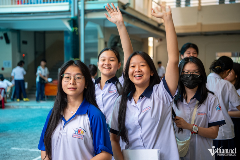 Học sinh thi lớp 10 TP.HCM năm 2026. Ảnh: Tuấn Hùng
