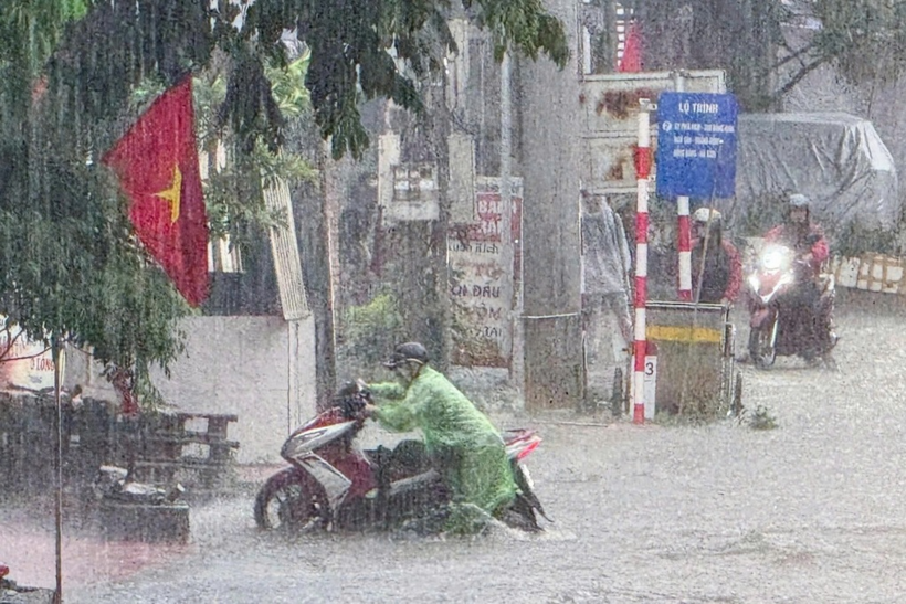 Dự báo sẽ có mưa lớn trong những ngày tới ở nhiều tỉnh, thành (Ảnh: Khánh Linh).