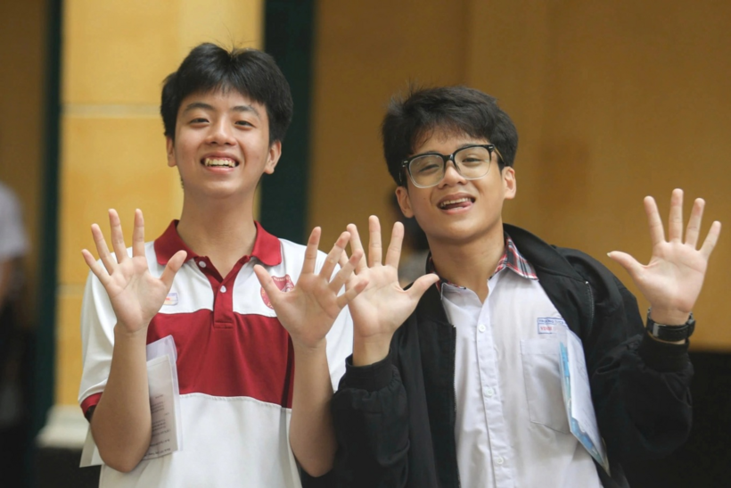 Thí sinh dự thi tốt nghiệp TP.HCM năm 2026. Ảnh: Bảo Quyên