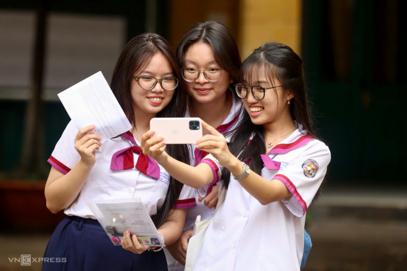 Thí sinh TP.HCM thi tốt nghiệp THPT 2026. Ảnh: Quỳnh Trần