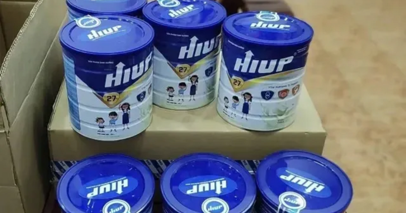 Sữa giả HIUP của hệ sinh thái Z Holding.
