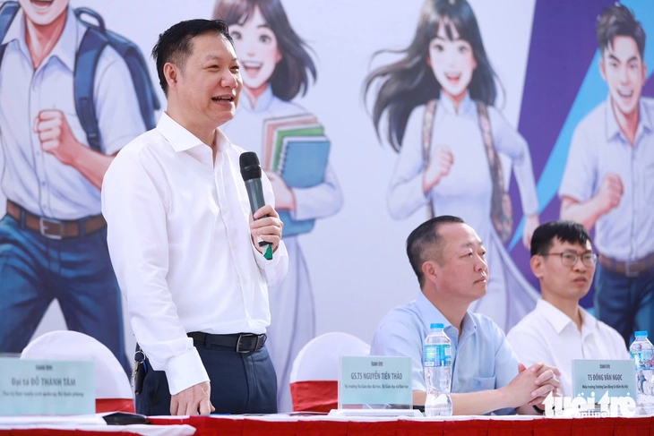 GS.TS Nguyễn Tiến Thảo, Vụ trưởng Vụ Giáo dục đại học, Bộ GD&DT. Ảnh: Danh Khang