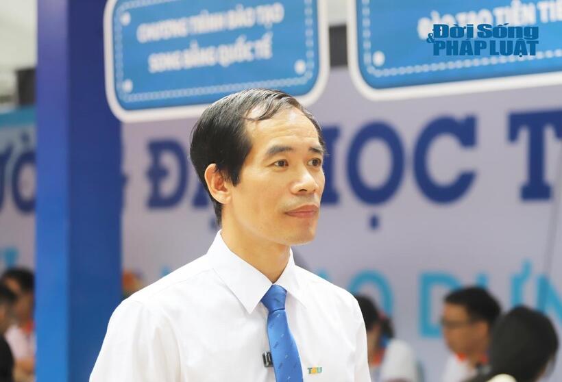 ThS Nguyễn Quang Trung, Phó Trưởng phòng Truyền thông và Tuyển sinh, Trường Đại học Thương mại.
