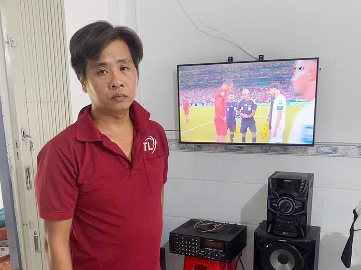 Huỳnh Thế Huy. Ảnh: Công an Vĩnh Long