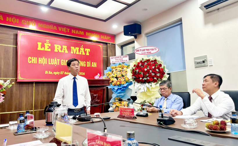Ông Trần Văn Đoàn - Phó Chủ tịch UBND phường Dĩ An.