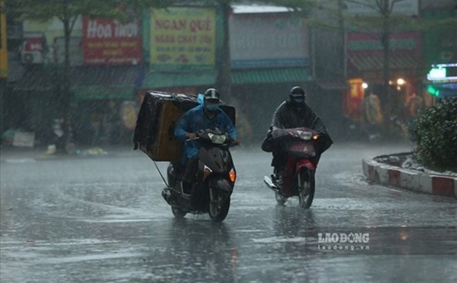 Dự báo khu vực Quảng Ninh sẽ có mưa lớn. Ảnh minh họa.