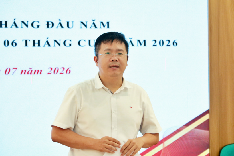 Ông Hà Công Anh Bảo – Cụm trưởng Cụm thi đua số 6, Chi hội trưởng Chi hội Luật gia Trường Đại học Ngoại thương.
