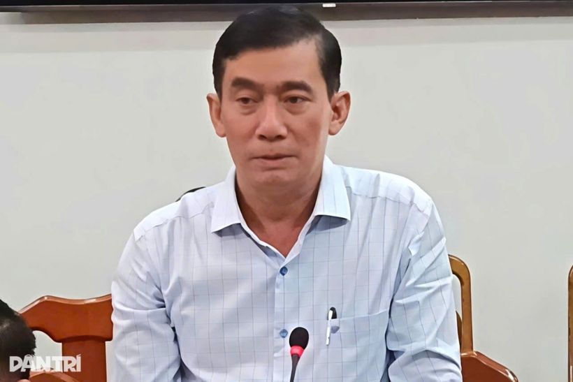 Ông Lê Hoàng Dự, Phó Giám đốc Sở GD&ĐT tỉnh Cà Mau. Ảnh: Dân Trí