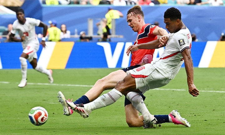 Na Uy đấu với Anh ở tứ kết World Cup 2026. Ảnh: Reuters