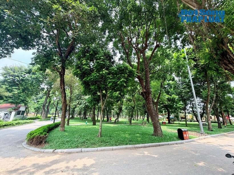 Công viên Thống Nhất (phường Hai Bà Trưng, TP Hà Nội), một trong những không gian xanh phục vụ cộng đồng của Hà Nội.