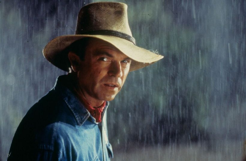 Tạo hình của Sam Neill trong phim "Jurassic Park". Ảnh:&nbsp;Universal Pictures