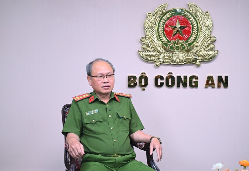Phó Cục trưởng Cục Cảnh sát quản lý hành chính về trật tự xã hội Đại tá Ngô Như Cường. (Ảnh:Bộ Công an)