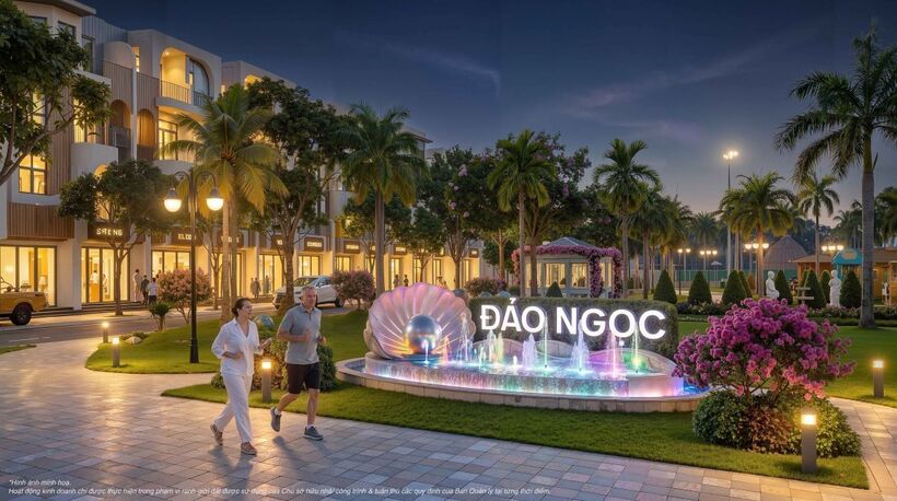 Công viên Đảo Ngọc mở ra cuộc sống an nhiên ngay trước hiên nhà
