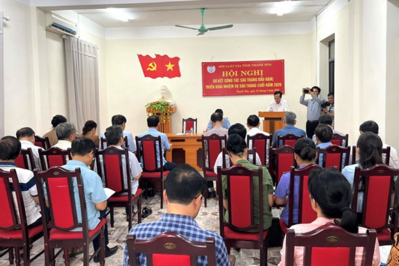 Hội Luật gia tỉnh Thanh Hóa đạt được những thành tích nổi bật trong 6 tháng đầu năm 2026 (Ảnh Hội luật gia tỉnh Thanh Hóa).
