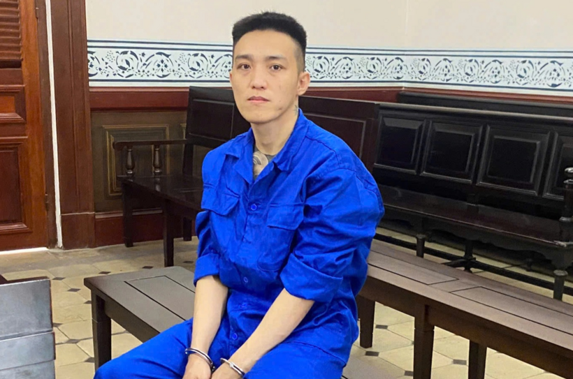 Bị cáo Nguyễn Ngọc Lâm tại tòa. (Ảnh: Dân trí)