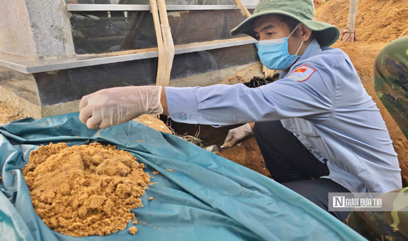Mỗi mẫu ADN được lấy thành công là thêm một tia hy vọng nhỏ nhoi nhưng bền bỉ để trả lại tên tuổi cho các anh
