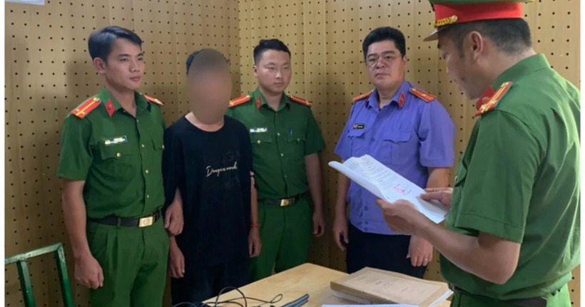 Đối tượng M.A.Đ. (Ảnh: Công an tỉnh Lai Châu)