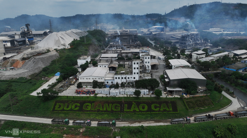 Nhà máy Đức Giang Lào Cai. Ảnh: Ngọc Thành/ Theo VnExpress.