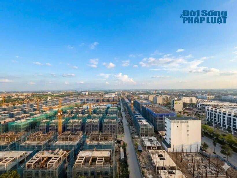 Một góc khu đô thị hiện đại trong bối cảnh thị trường bất động sản tiếp tục được hoàn thiện về chính sách, pháp lý. Ảnh minh họa.