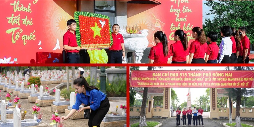 Đoàn viên, thanh niên Agribank tham gia các hoạt động tri ân, thăm hỏi và tặng quà người có công với cách mạng trong đợt cao điểm “Đền ơn đáp nghĩa” năm 2026
