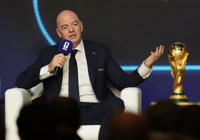 Chủ tịch FIFA Gianni Infantino tiếp tục gây tranh cãi với ý tưởng mới nhất. Ảnh: Reuters/VTC News