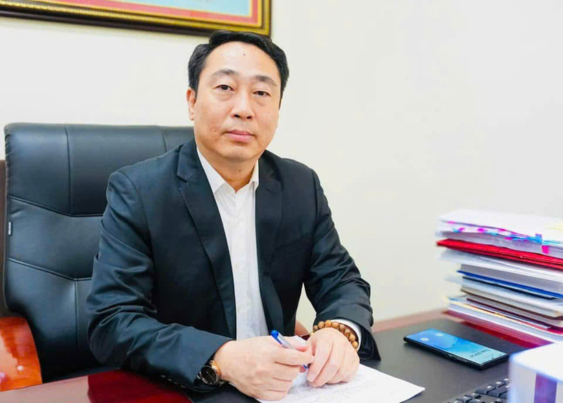 Ông Lê Vệ Quốc, Cục trưởng Cục Đăng ký giao dịch bảo đảm và Bồi thường nhà nước, Bộ Tư pháp. (Ảnh: Đỗ Nhẫn)