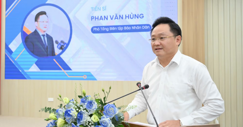 Tiến sĩ Phan Văn Hùng, Phó Tổng Biên tập Báo Nhân Dân. (Ảnh: Báo Nhân dân)