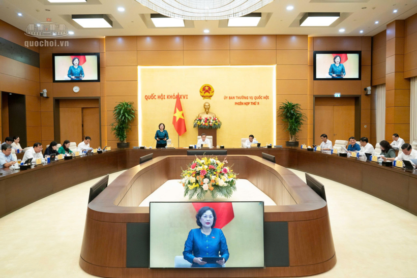 Quang cảnh phiên họp (Ảnh: Media Quốc hội).