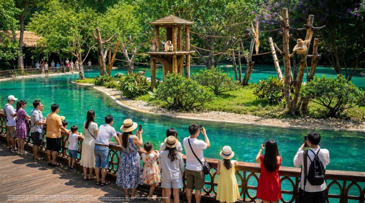 Trẻ em tại Vịnh Tiên thụ hưởng đặc quyền lớn lên giữa thiên nhiên khoáng đạt, văn hóa giàu bản sắc và thế giới khám phá không ngừng đổi mới. Nguồn ảnh Vingroup