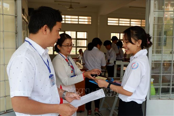 Bộ GD&ĐT vừa công bố dự thảo thông tư sửa đổi, bổ sung một số điều của Quy chế thi chọn học sinh giỏi cấp quốc gia để lấy ý kiến rộng rãi. Ảnh minh họa: TTXVN