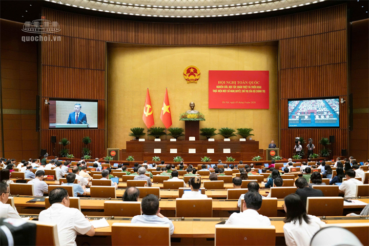 Quang cảnh hội nghị (Ảnh: Media Quốc hội).