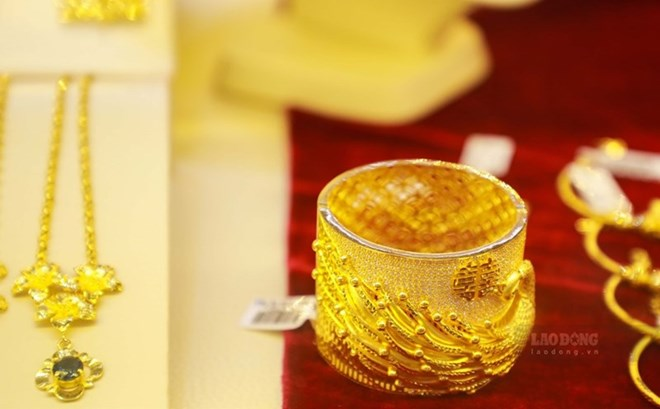 Giá vàng hôm nay. Ảnh: Phan Anh/Lao động
