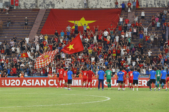 U20 Việt Nam có giải đấu không thành công. Ảnh: VFF