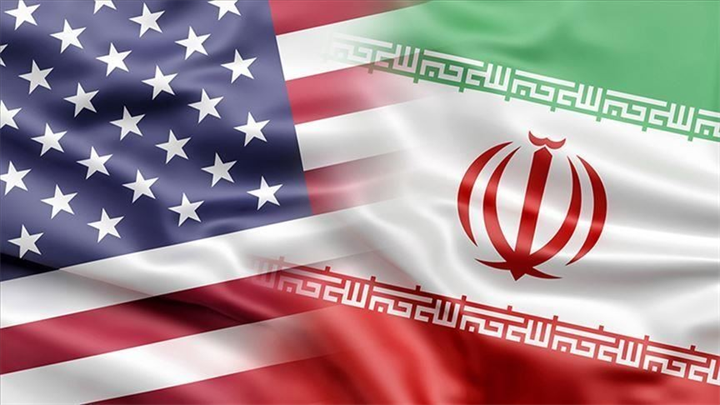Quốc kỳ Mỹ và quốc kỳ Iran. Ảnh minh họa/Báo Tin Tức & Dân Tộc