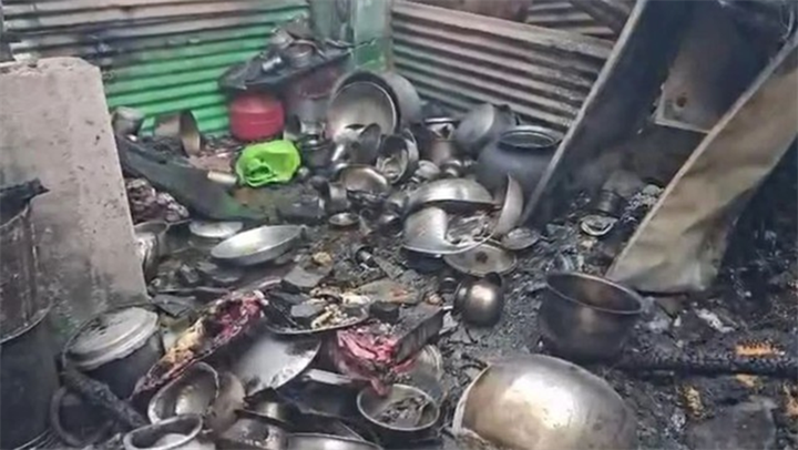 Hiện trường vụ việc. Ảnh: The Indian Expess