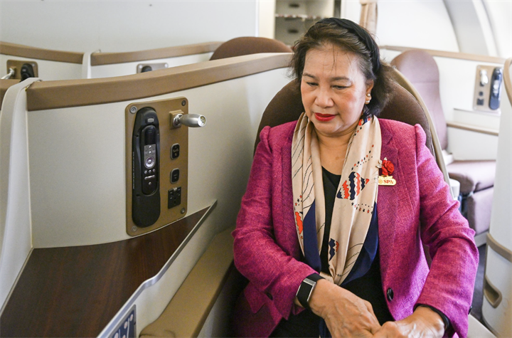Cận cảnh tàu thân rộng A330 đầu tiên của Sun PhuQuoc Airways vừa đáp sân bay Phú Quốc - 6