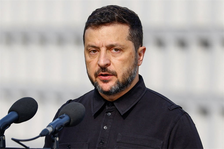 Tổng thống Ukraine Volodymyr Zelensky. Ảnh: Reuters
